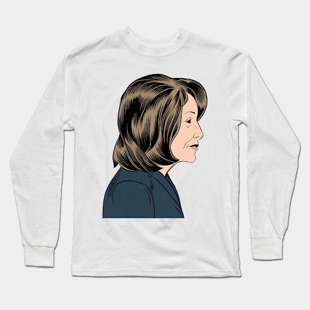 Nancy Pelosi Long Sleeve T-Shirt by TwoSeventy (270)